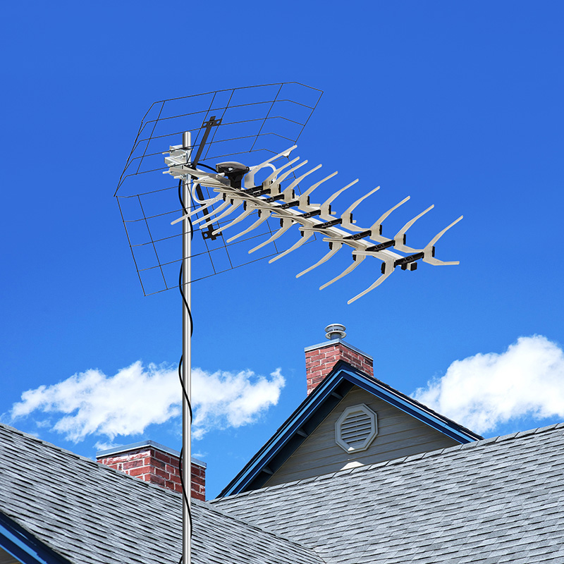 Антенна RX-413 наружная "Активная" для аналогового и цифрового телевидения DVB-T2 REXANT