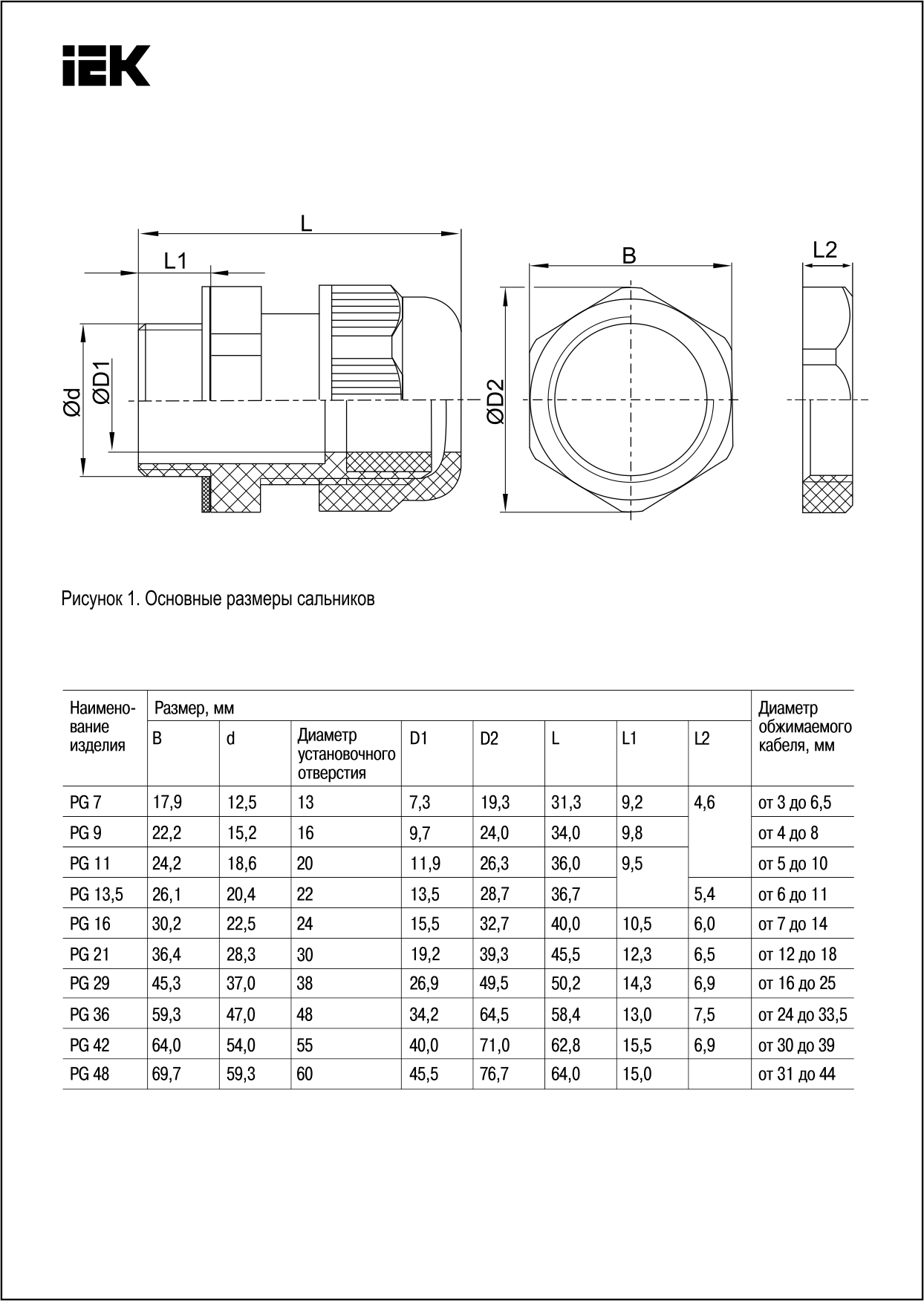Габаритный Чертеж YSA20-40-42-54-K41