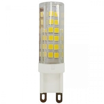 Лампа светодиодная LED JCD 7Вт G9 220В 2700К 280Лм smd капсула теплый белый ЭРА